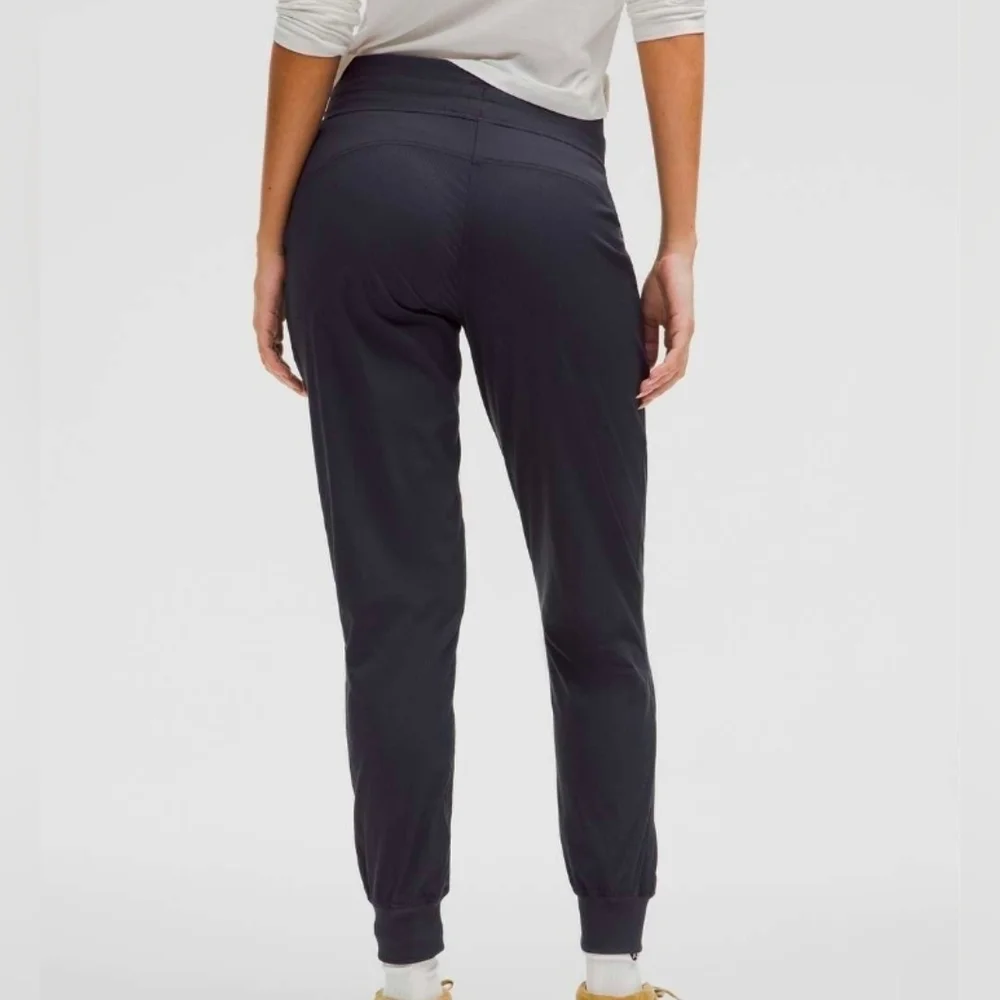 Lululemon Dance Studio Mid Rise Jogger Full Length Black Night Square Dot